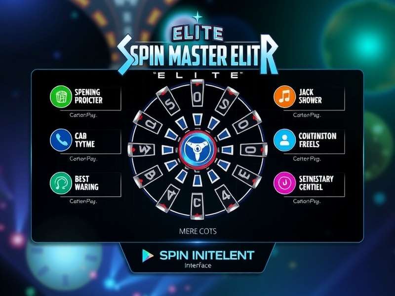 Spin Master Elite Game Interface